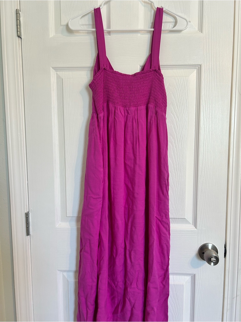 Knox Rose Fuchsia Tie-Front Sundress - Picture 3 of 5